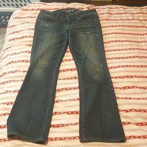 Size 8 American Eagle "Kick Boot" Jeans